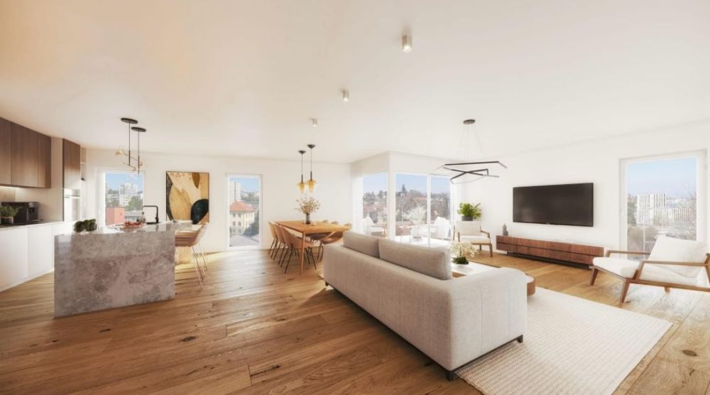 Moderne 2.5-Zimmer-Neubauwohnung mit Balkon – inkl. Parkplatz - Bild 3