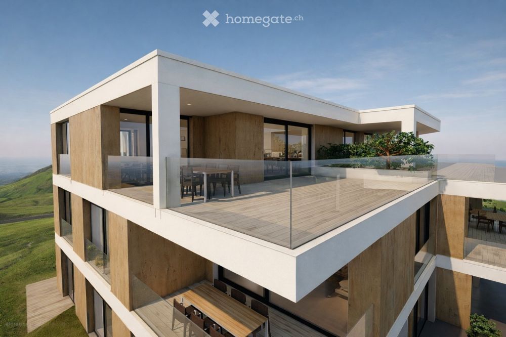 Erstvermietung: Topmoderne Attika-Wohnung im Eigentum Standard, Minergie effizient mit Solarstrom - Bild 3