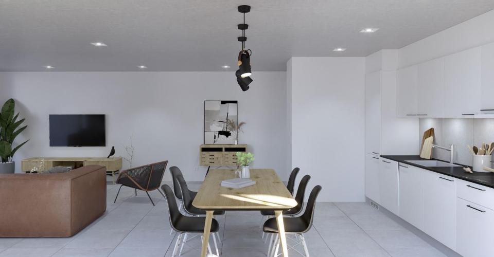 Charmant appartement - terrasse 2,5 pcs situé dans un endroit calme - Appartement 2.5 pièces - image - 2