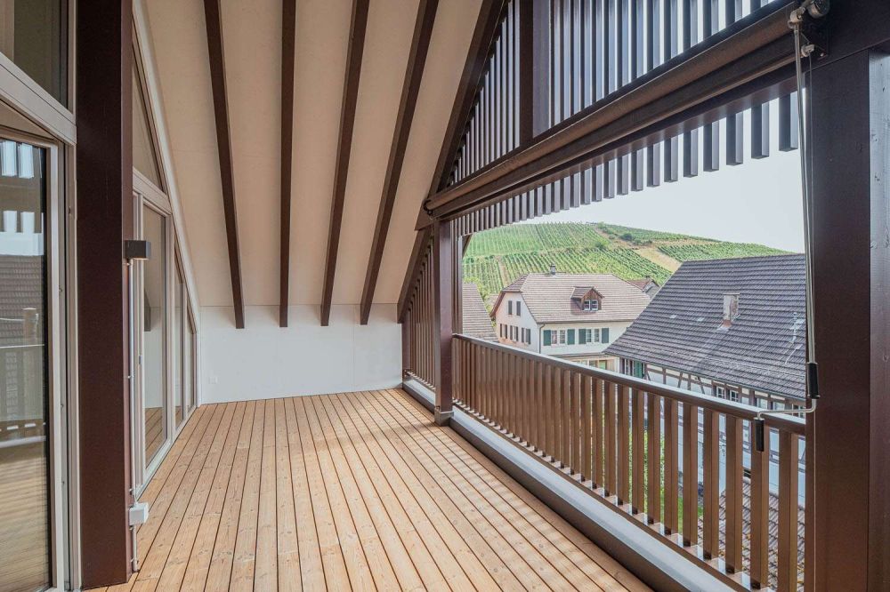 Hochwertige Neubauwohnungen im Herzen von Dachsen - Balkon