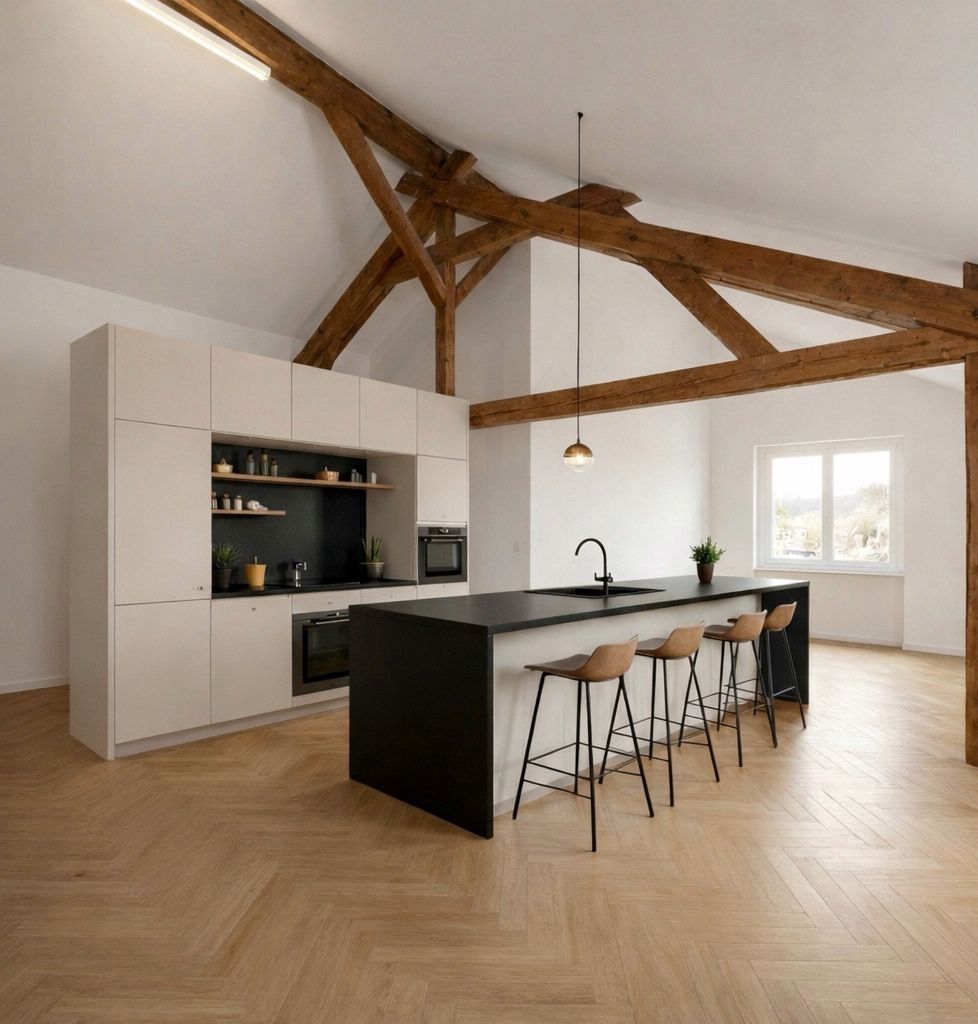 Magnifique appartement en construction sous combles de 5.5 pièces à Boécourt - Bild 1