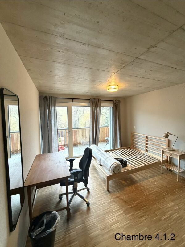 Nouvelle colocation haut de gamme - Chambres meublées avec balcon et terrasses à 2 pas de la gare de Châtel-St-Denis - Bild 11