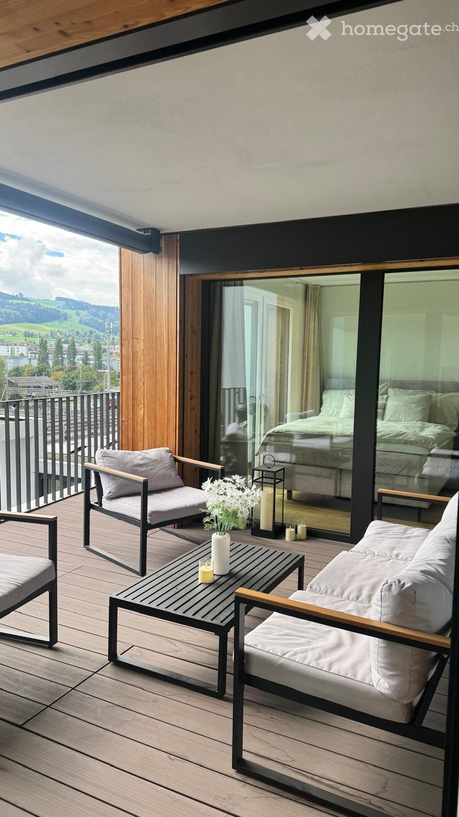 Moderne, lichtdurchflutete 2.5 Zimmer Wohnung mit Rigi-Blick - Bild 5
