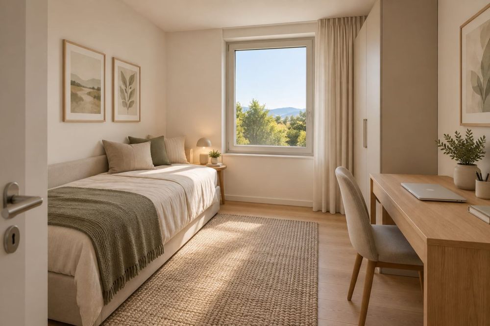 Erstvermietung Talberg-Park: 2.5-Zimmer-Gartenwohnung mit Sitzplatz (B01, EG) - Bild 3