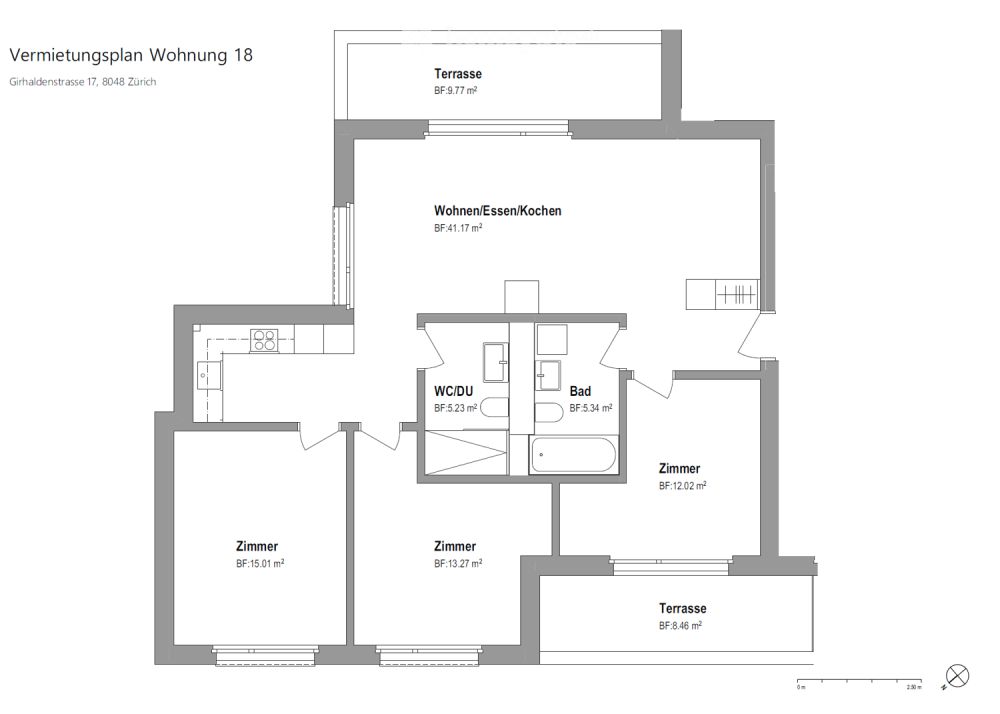 ERSTVERMIETUNG 4.5- Zimmer-Attika-Wohnung, 8048 Zürich zu vermieten - Bild 10