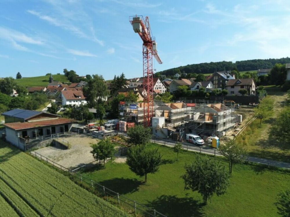 Einfamilienhaus mit Weitblick - Rohbau Ansicht III