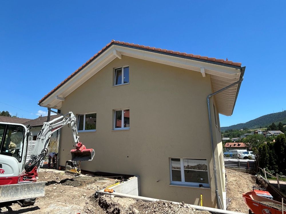 Vallorbe - Chemin des Uttins 3A & B - 2 villas mitoyennes - Bild 1