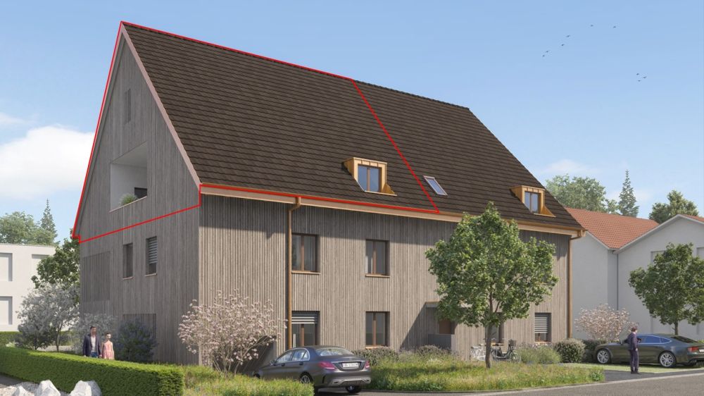 MODERNE & EXKLUSIVE 3.5 ZIMMER DACHWOHNUNG (M5) – ERSTVERMIETUNG - Bild 2