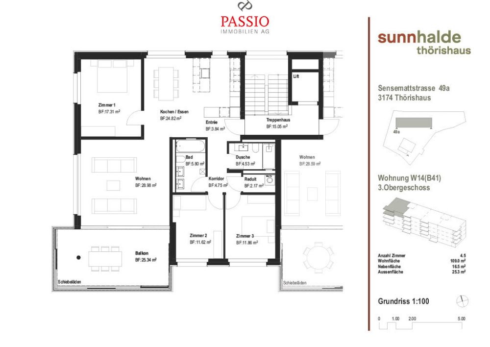 Attraktive 4.5-Zimmer Neubau-Wohnung mit modernem Komfort - Bild 3