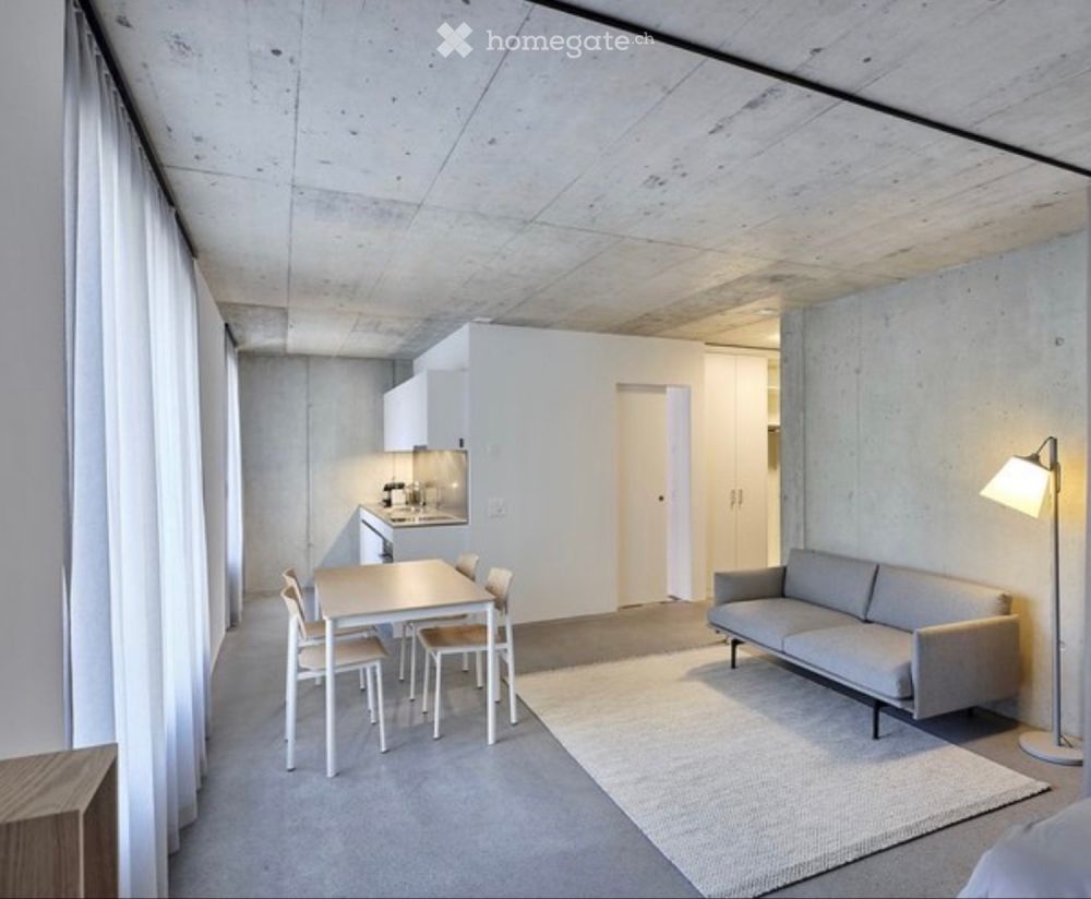 Moderne 1-Zimmer- möblierte- Wohnung in Bern Bümpliz - Bild 2