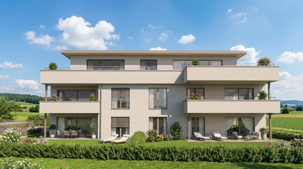 Modern wohnen mit Stil – exklusive 3½-Zimmer-Mietwohnung mit privatem Gartenanteil - Bild 5