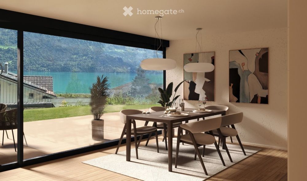 Modern 3.5-Room Apartment with Stunning Lake and Mountain Views in Oberried am Brienzersee - Bild 1