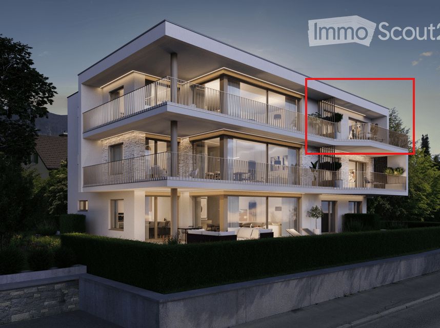 Moderne 2.5-Zimmer-Neubauwohnung mit Balkon in Bellach - Bild 2
