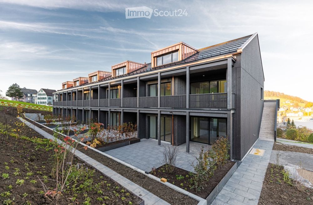 Luxuriöse 3.5-Zimmer Neubauwohnung mit grosser Terrasse + Aussicht in Herisau - Bild 4