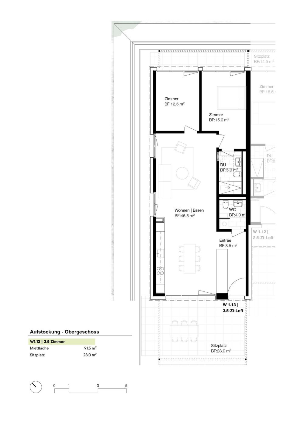 Einzigartige 3.5-Zimmer-Attika-Wohnung in Stein am Rhein - Bild 12