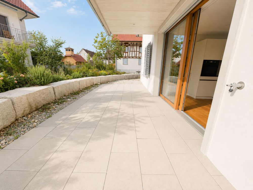 3.5-Zimmerwohnung mit Terrasse: ländlich mit Stadtanschluss leben - Terrasse