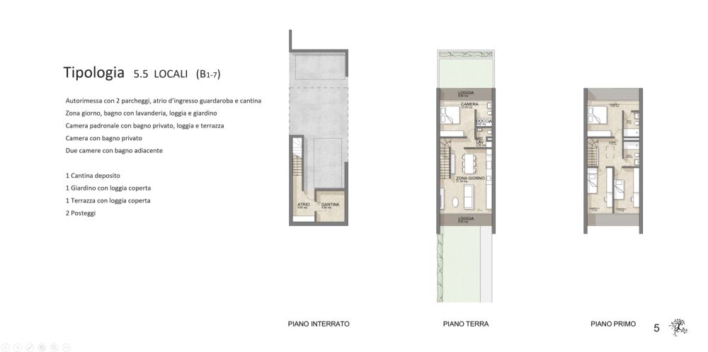 Nuova casa 5.5 locali con giardino e 2 posteggi – Rivera - Bild 4