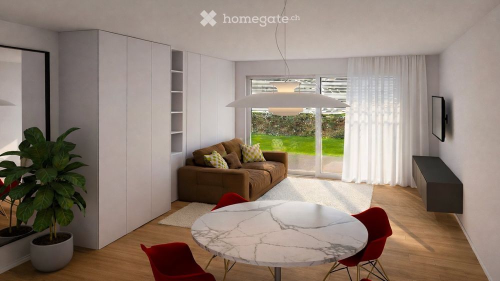 Appartamento di 1,5 locali da 43 m², 14 m² di portico e 36 m² di giardino al 1° piano - Bild 5