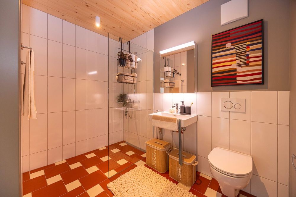 ERSTVERMIETUNG - Alterswohnungen im Büel-Quartier Gossau - Nasszelle mit Dusche