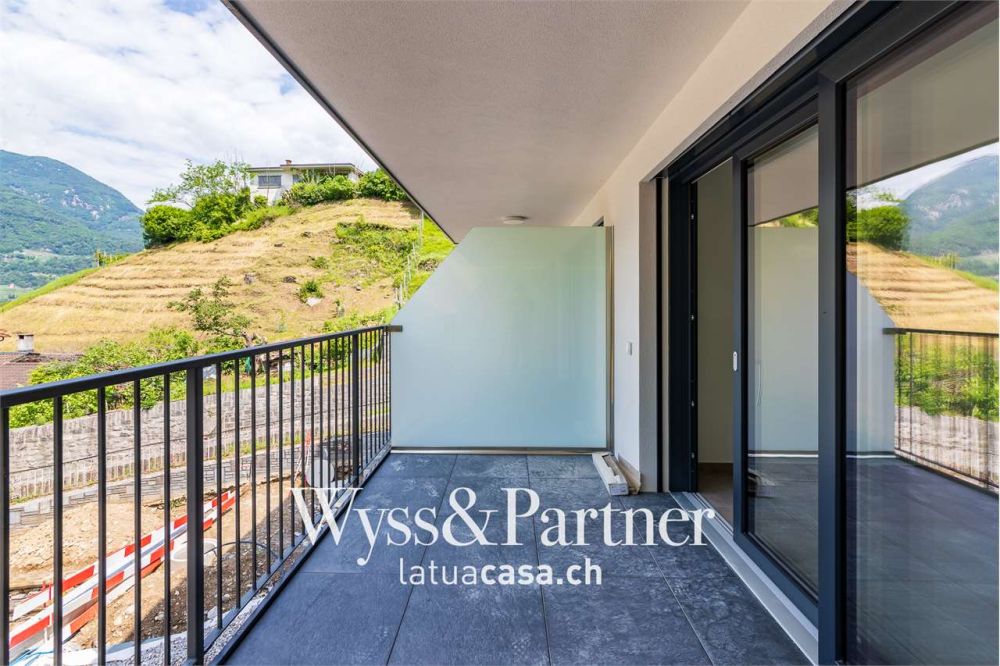 Bellinzona, 1,5 Zimmer in Panoramalage - Bild 4