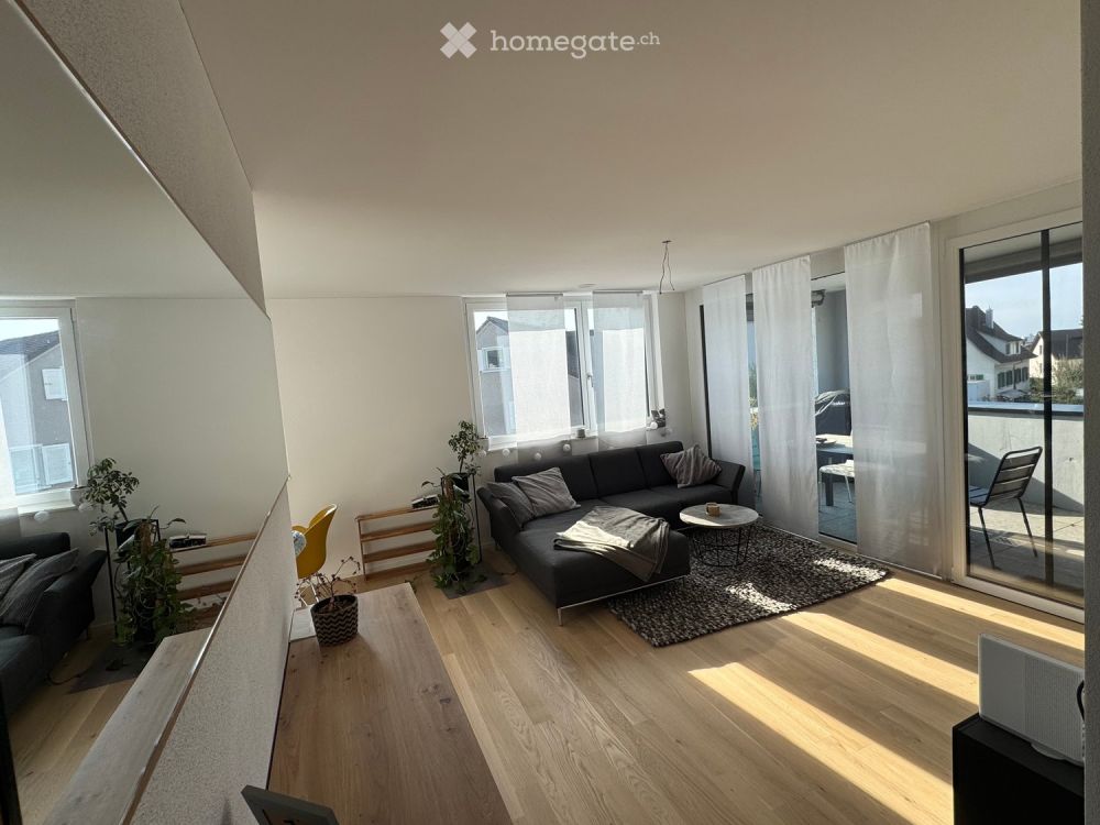 Helle & Moderne 2.5 Zi.-Neubauwohnung in Neuhausen am Rheinfall - Balkon & Weitsicht inklusive - Bild 6