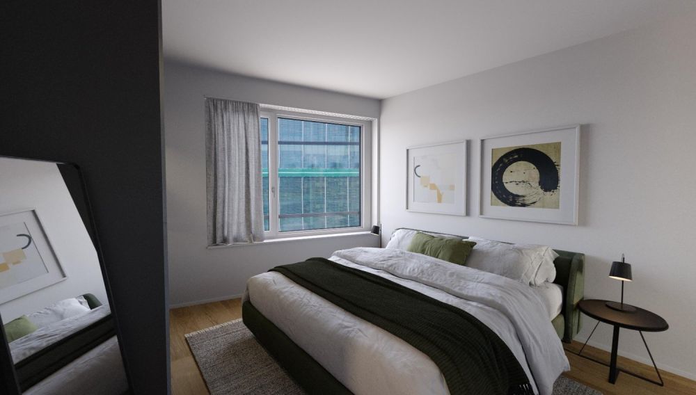 Moderne 2.5-Zimmer-Neubauwohnung mit atemberaubender Seesicht - Zimmer