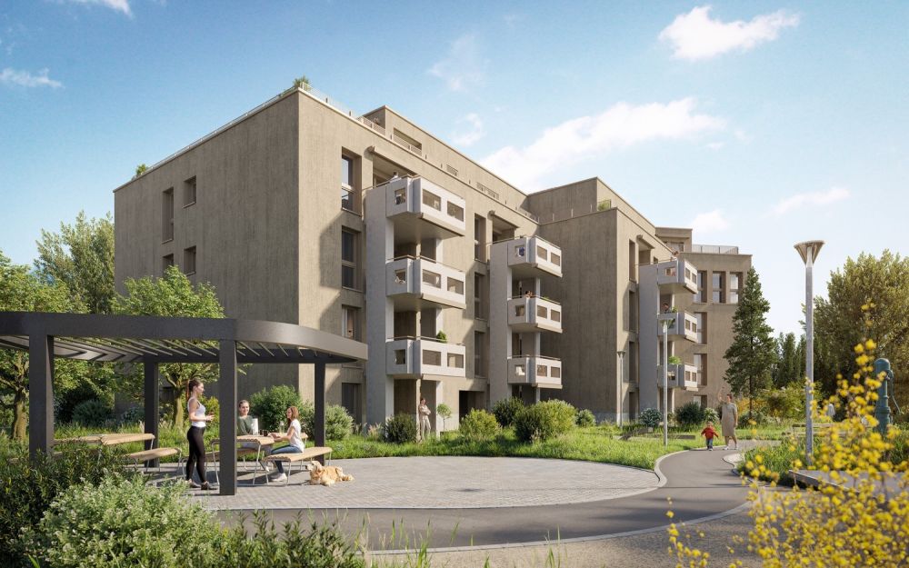 Über den Dächern von Wetzikon - Fantastische Terrasse mit Ausblick! - Aussen 2