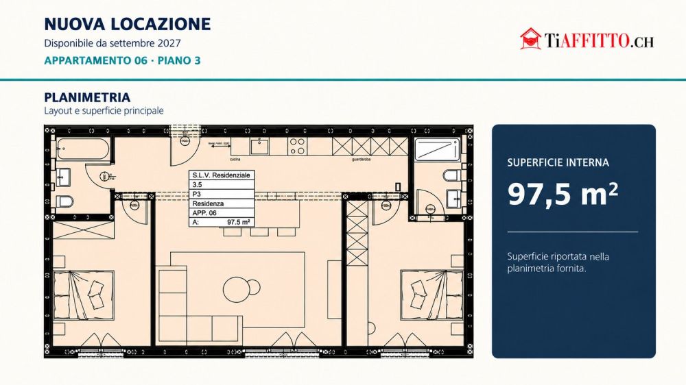 LOCARNO â NUOVO 3.5 DA SETTEMBRE 2027 - Bild 3