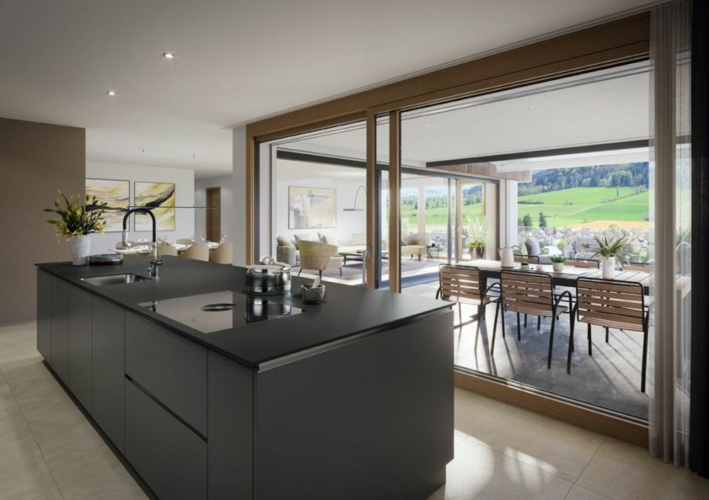 Wohnen mit Panorama - luxuriöses Einfamilienhaus mit Bergsicht - Bild 4