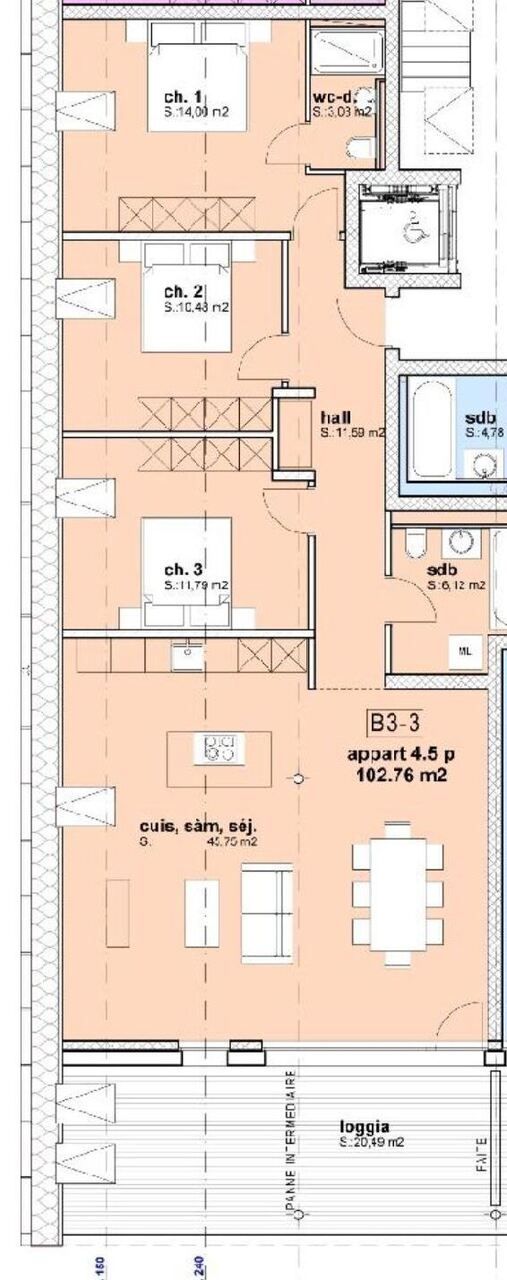 À louer - Magnifique 4.5 pièces neuf dans les combles avec balcon - Bild 5