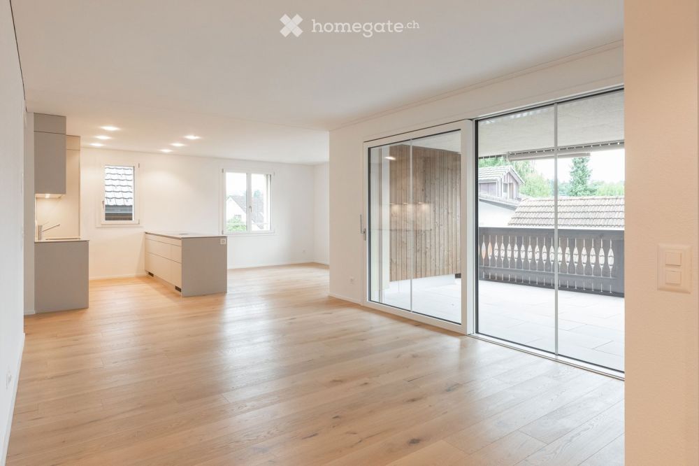 Moderne 5.5 Zimmer Naubau Wohnung in Birrhard AG - Bild 1