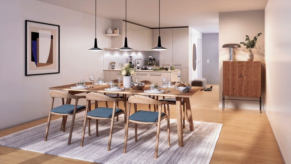Willkommen in Ihrem neuen Zuhause in Baden - stilvolle Townhouses - Küche