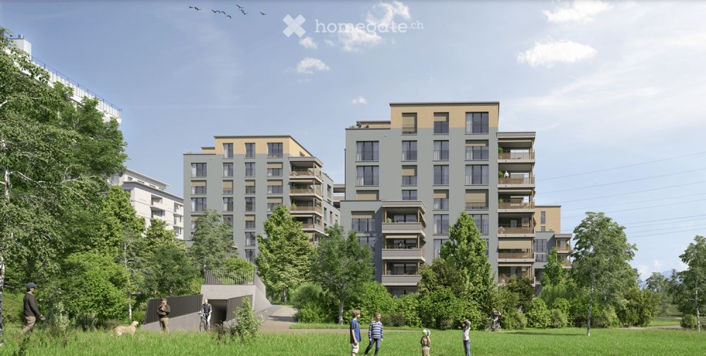 Moderne 4.5-Zimmer-Neubauwohnung im Lorzenpark, Cham – ab August 2026 - Bild 1