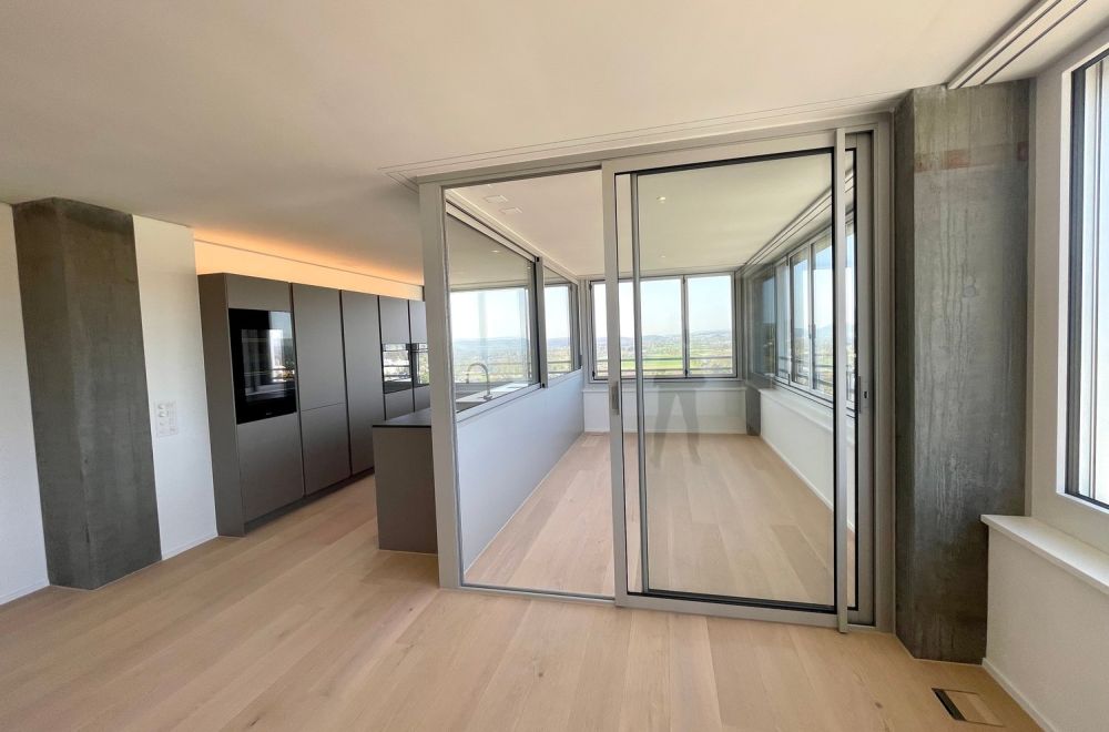 Exklusive 4.5 Zimmer Wohnung im Rhyfall Tower mit Rheinblick - Bild 2