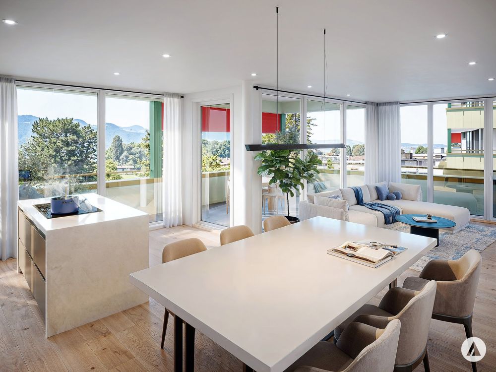 Neubauprojekt Gwattmoos: 2½-Zimmerwohnung im 1. OG - Bild 2