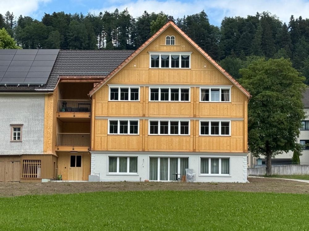 Moderne 3.5-Zimmer-Neubauwohnung mit Balkon und herrlicher Aussicht in Bühler AR - Bild 1