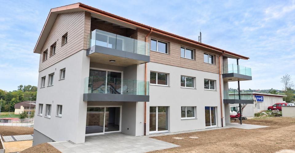 Appartement 4,5 pces neuf pour location à Cousset. - Appartement 4.5 pièces - image - 1