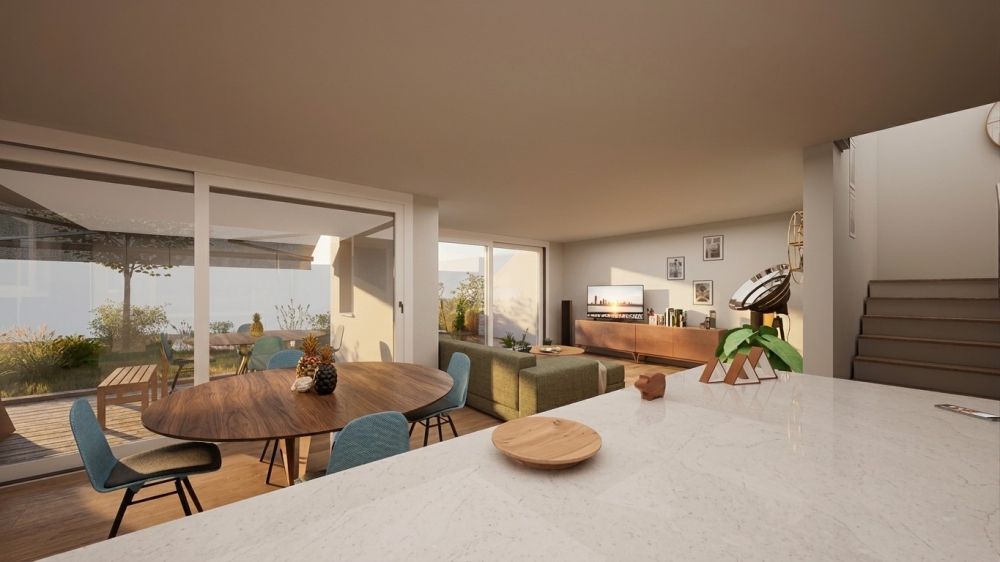 ERSTVERMIETUNG Traumwohnung im Herzen von Wallisellen - Ess-/Wohnzimmer