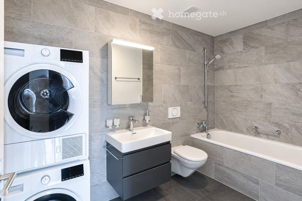Moderne 3.5-Zimmerwohnung - Badezimmer