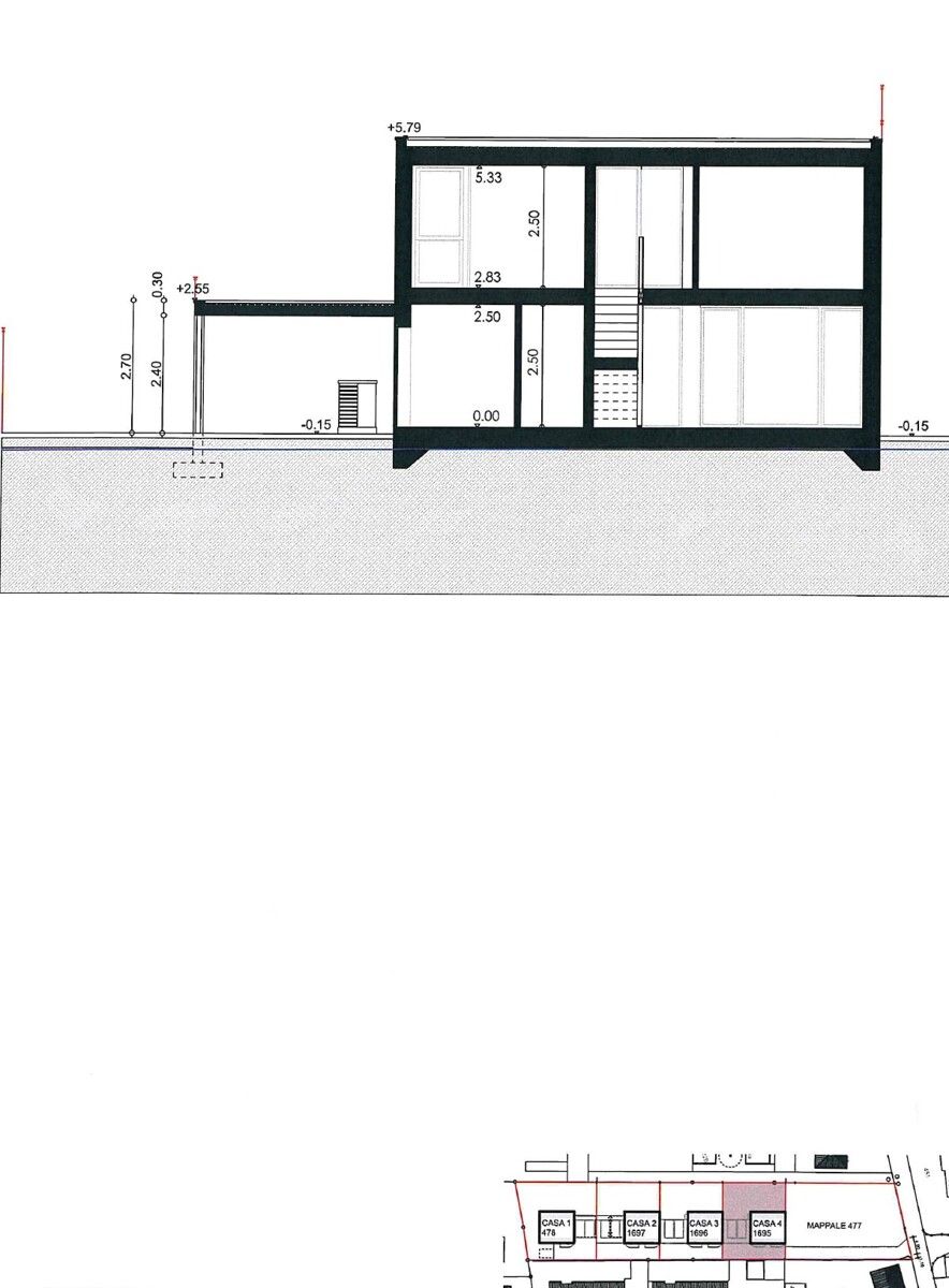 COLDRERIO - VILLA DI NUOVA COSTRUZIONE - pianta