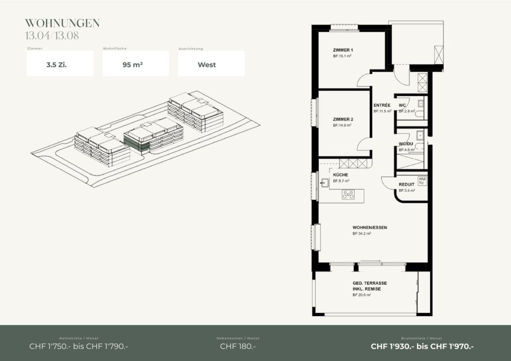 Ihr neues Zuhause in Niederuzwil - 3.5-Zimmer-Neubauwohnungen - Bild 4