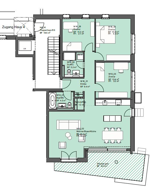 NEUBAU: 4.5 Zimmer-Genossenschaftswohnung für Ihre Familie! - Bild 12