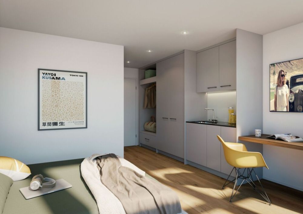 Erstbezug ab 01.03.2027 - Moderne, möblierte Studios mit Seesicht in Wädenswil - Studio
