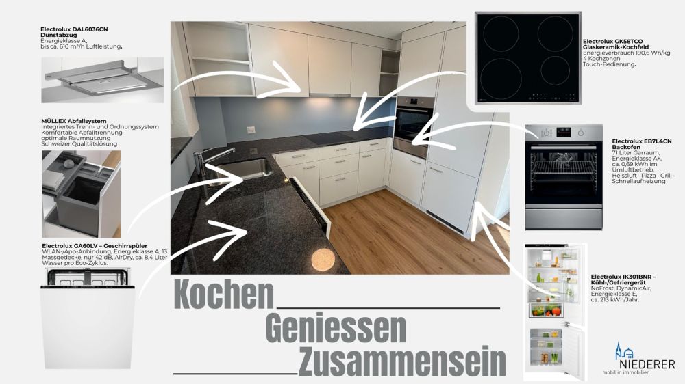 Erstbezug nach Totalsanierung  moderne 3,5-Zimmer-Wohnung in Oberburg - Bild 4