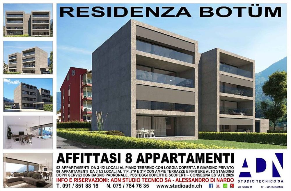 AFFITTASI Nuova Residenza Botüm a Biasca - Bild 1