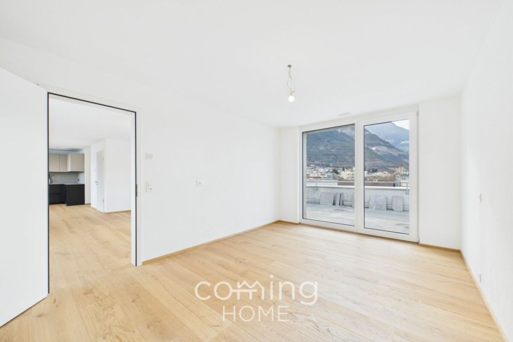 Zentral gelegene 2.5-Zimmer-Attikawohnung in Brig-Glis mit freier Aussicht - Bild 7