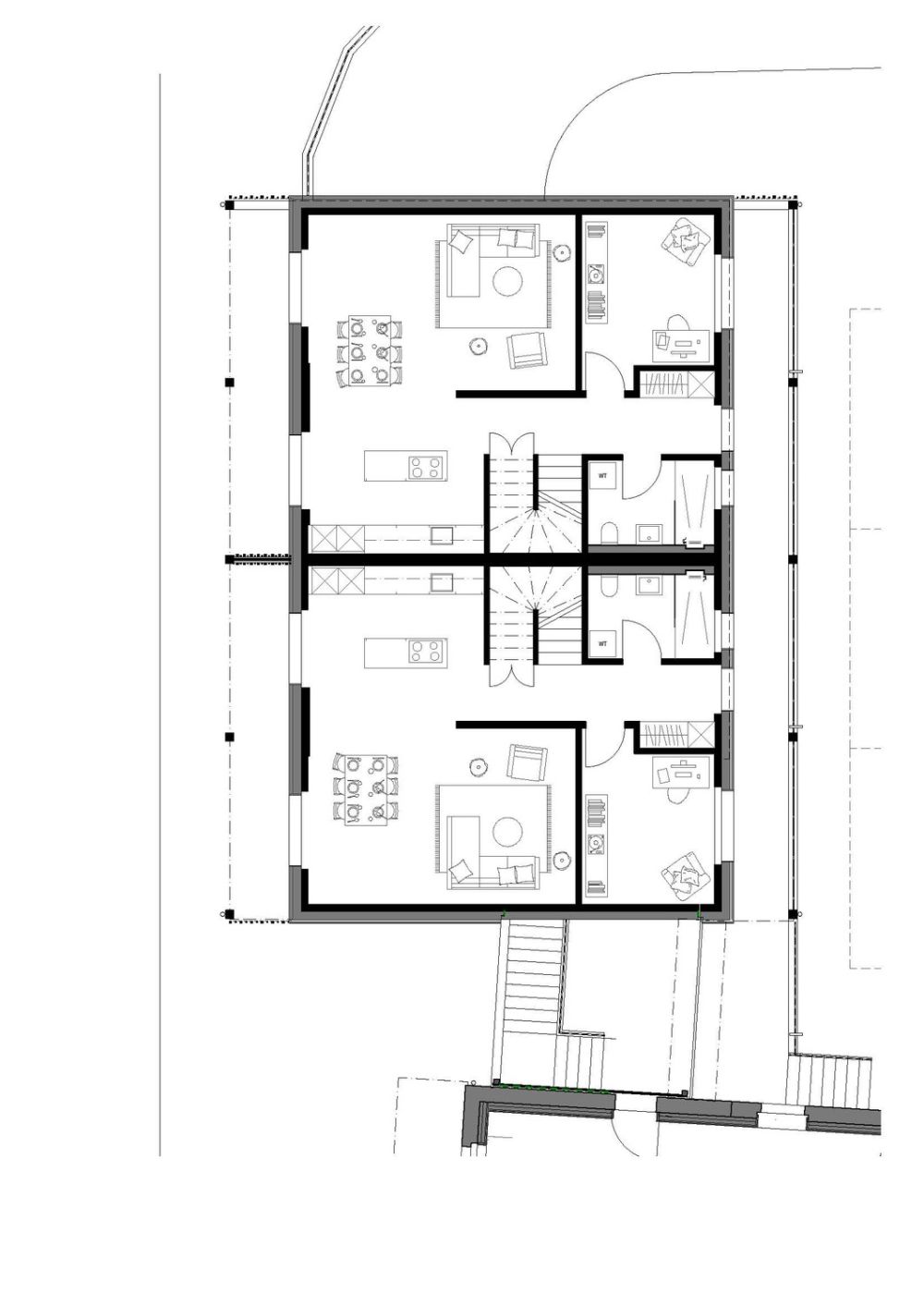5.5 Zimmer Maisonette Wohnung im DEFH mit Balkon und Garten - Bild 6