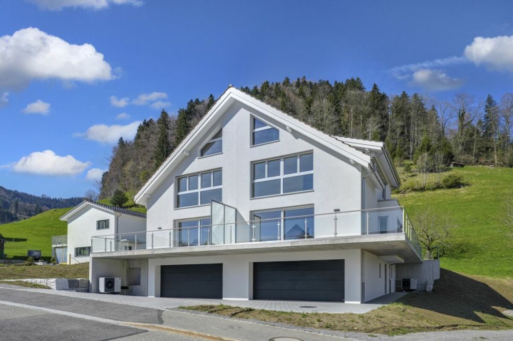 Moderne Doppelhaushälfte im Grünen mit Säntissicht - bezugsbereit - Bild 1