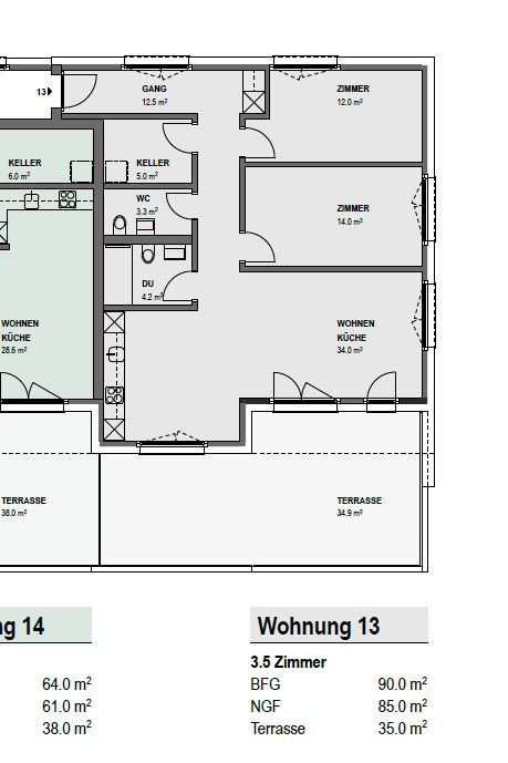 Hochwertige Neubau-Attikawohnung // Perfekt für Singles und Paare - Bild 10