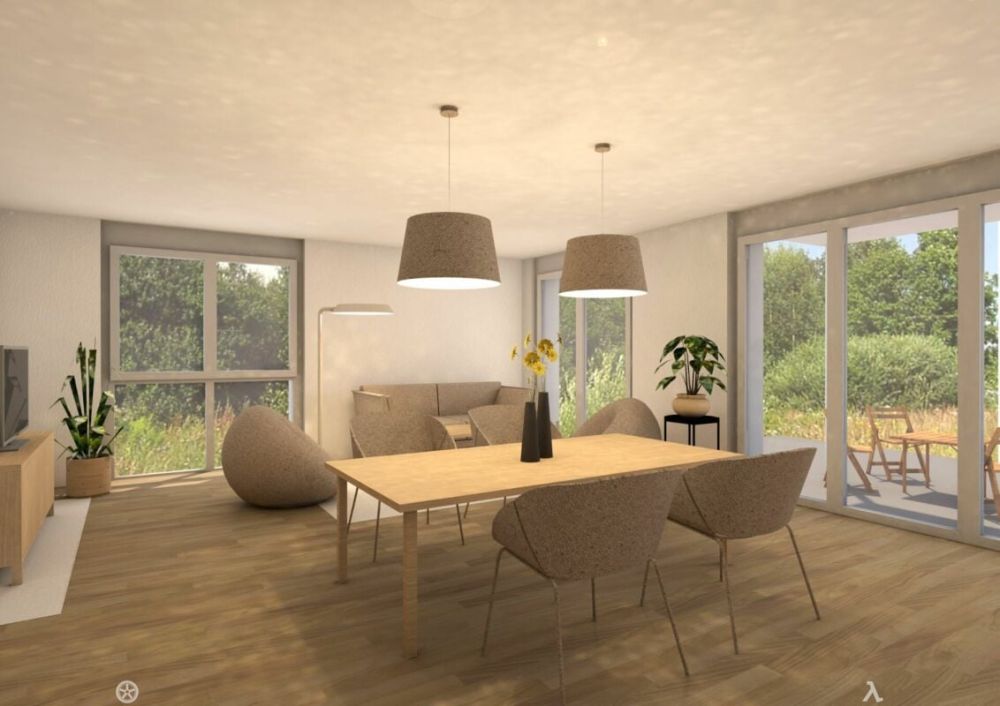 Wohnen im Gruebi - Erdgeschoss Wohnzimmer